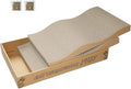 Cat Scratcher Pad Cardboard Scratch Box for Indoor Cats and Kittens | 2PCS in 1 Corrugated Scratching Board Reversible Durable with Catnip by RUBMEOW
