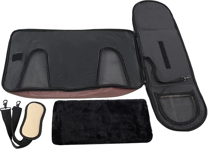 EliteField Deluxe Soft Pet Carrier for Cats and Dogs (3-Year Warranty) | Airline Approved, Waterproof, Plush Bed, Built-In Leash, Adjustable Shoulder Strap, Foldable - Image 3