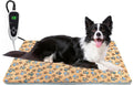 Dog Heating Pad 32×20 in for Dogs, Intelligent Temperature Control Switch with Normally Open On Function,Whelping Box with Reinforced Electric Wire Rope, Plush Fabric Cotton Cover-Apricot by Afullrangeofservicesforyourpet