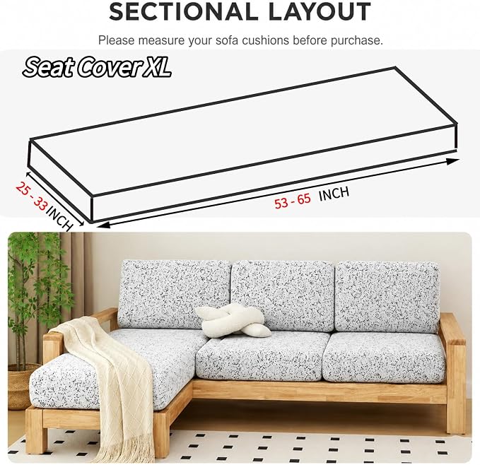Stretch Sofa Slipcover, 2026 Upgraded Non Slip Couch Cover with Adjustable Straps, Pet Dog Cat Friendly Furniture Protector for 3 Seater, Washable for Living Room - Image 3