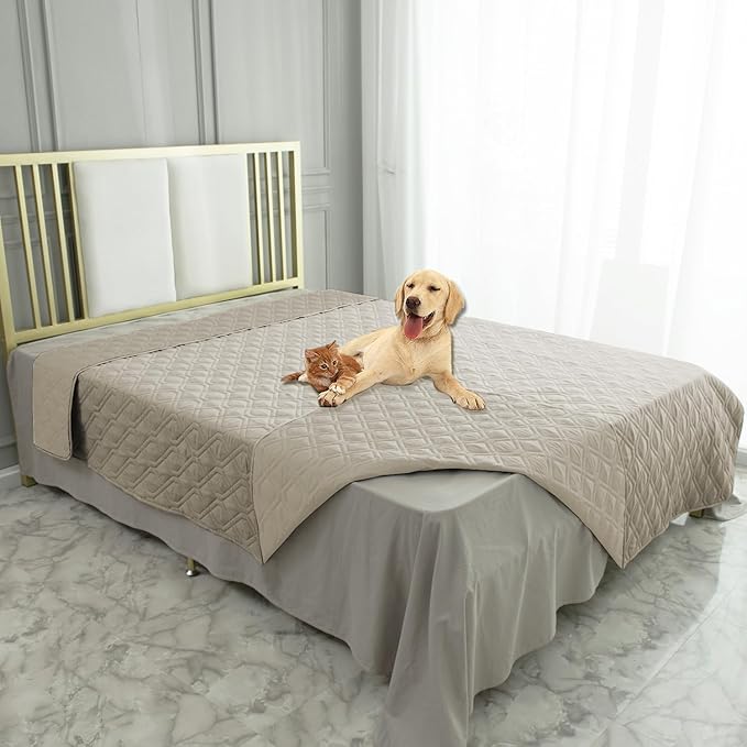 Ameritex Waterproof Dog Bed Cover Pet Blanket for Furniture Bed Couch Sofa Reversible - Image 7
