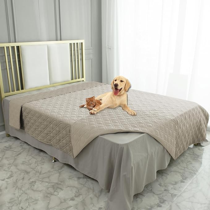 Ameritex Waterproof Dog Bed Cover Pet Blanket for Furniture Bed Couch Sofa Reversible - Image 6