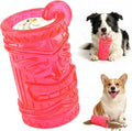 Dog Slow Feeder, Dual Chambers Stuffable Dog Toys, Frozen Treat Enrichment Toy, Treat Dispensing Puzzle Toy for Boredom & Anxiety Relief, Small Medium Large Dogs by LIOOPET