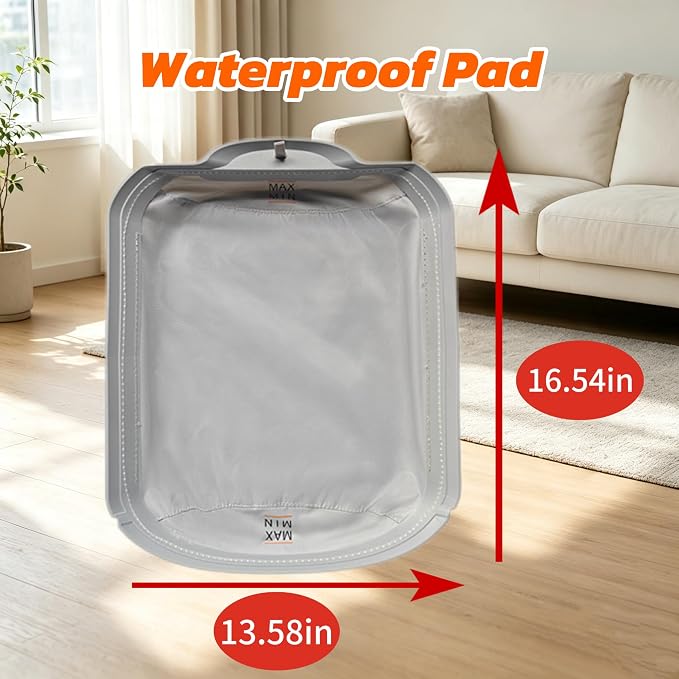 Automatic Litter Box Waterproof Pad Replacement Mat Litter Box Liner 2pack - Image 5