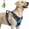 Joytale No Pull Dog Harness for Large Dogs, Front Clip, Sky Blue | Grab Handle for Instant Control, Padded & Adjustable Vest, Sturdy Metal D-Rings, for Safe Training & Daily Walking by Joytale