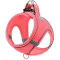 Joytale Step-in Dog Harness, Soft Breathable Mesh, Pink XL | Adjustable Fit for Small Dogs, Easy Step-in with Secure Fastener, Even Chest Pressure, Reflective For Night Safety, Washable by Joytale