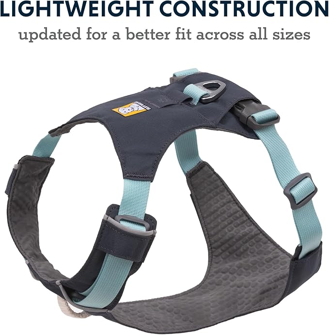 Ruffwear, Hi & Light, Everyday Lightweight Dog Harness, Trail Running, Walking, Hiking, All-Day Wear, Basalt Gray, XX-Small - Image 4