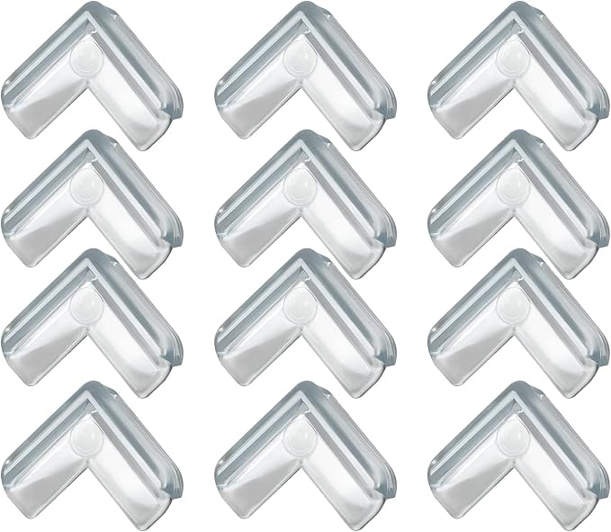 12 Pack Corner Protectors, Corner Guards, Table Corners,Corner Bumpers | corner protector baby, furniture corner protectors, corner guards for furniture , table corner protector for baby - Image 2