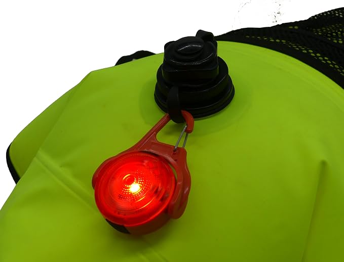 Rechargeable Adventure Light | Water Resistant Bright LED Clip-On Flashing Safety Light for Dog Walking, Running and All Outdoor Activities (Red) - Image 9