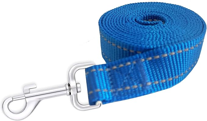 Reflective Dog Leash 4Ft /5 Foot /6 Feet Long, 1 Inch Wide, for Small and Medium Dogs - Image 2