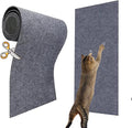 KEYIDE Couch Cat Scratch Protector 79 x 16 Cat Scratcher Wall Climbing from Cat Claws for DlY Tower Post Cat Tree (Grey) by KEYIDE