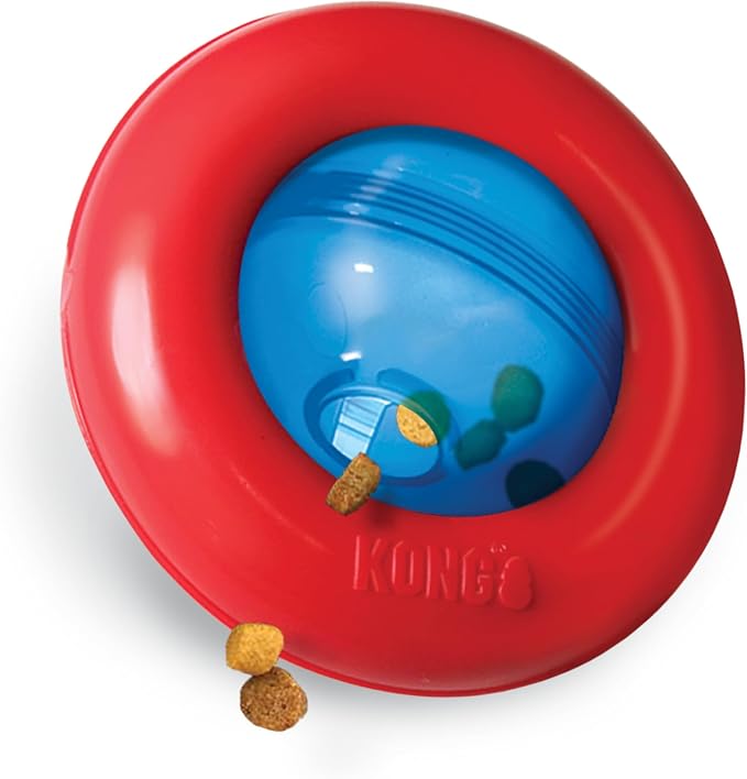 KONG Gyro, Interactive Treat-Dispensing Dog Toy, for Small Dogs | Interactive Treat-Dispensing Toy & Slow Feeder That Supports Healthy Eating & Engaging Mealtime Play - Image 2