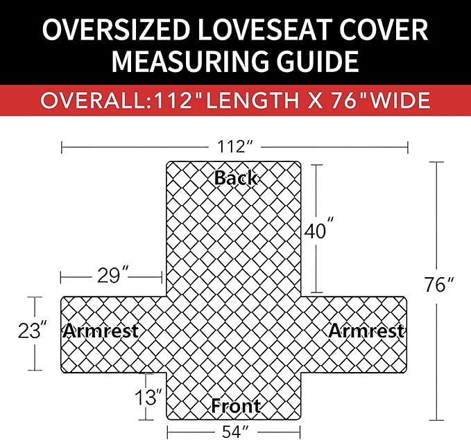 Easy-Going Reversible Couch Cover, 2 Cushion Sofa, Brown/Brown | Oversized Loveseat Slipcover For Dogs, Water Resistant Mat, Living Room, Non-Slip Sofa Cover, Pet Friendly - Image 6