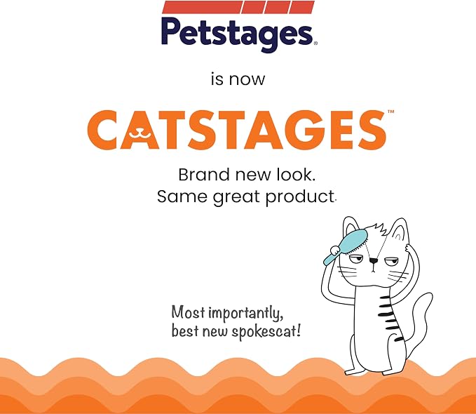 Catstages OrkaKat Wiggle Worm Dental Cat Chew Toy with Catnip, 3.8" | Supports Clean Teeth & Massages Gums, Lightweight & Bouncy, Bat & Chase, Encourages Healthy Chewing, Cats & Teething Kittens - Image 7