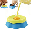 Dog Slow Feeder Bowl, Splash Proof Anti-Gulping Dish for Small Medium Dogs | Controlled eating protects dog gut health. Thick base prevents bowl sliding, spills and floor messes while feeding. by Unknown