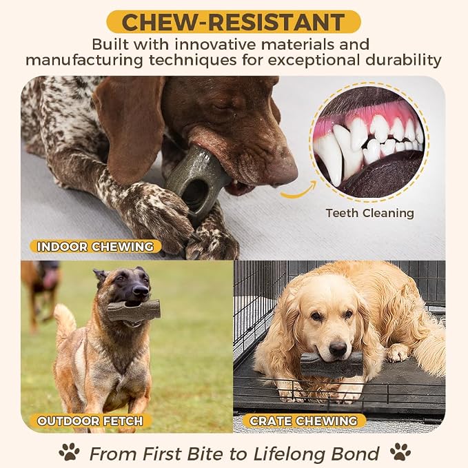 Mankoda Dog Frozen Treat Toy to Keep Them Busy - Chew for Medium/Large Dogs | Heavy Duty Indestructible Toy for Aggressive Chewer, Interactive Puzzle, Fillable Lick Toy with Frozen Mold, Boredom&Anxiety - Image 6
