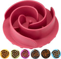 Slow Feeder Dog Bowls Insert, Animire Soft Silicone Slow Eating Dog Food Bowl for Small, Medium and Large Dogs, Compatible with Regular and Elevated Bowls by Animire