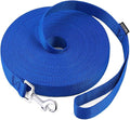 AMAGOOD Dog Leashes Heavy Duty 15ft 20ft 30ft 50ft 100ft Long Leashes-for Training,Tie Out(100Feet x 1Inch,Blue) by DOGLEASH