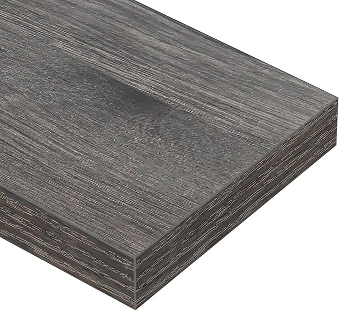 QEEIG Floating Shelves for Wall 47.2" Extra Long - Wall Mounted Shelf Bathroom Kitchen Living Room Bedroom Farmhouse Home Decor Display Bookshelf Large 47.2 x 9.3 inch Set of 2, Grey (008-120GY) - Image 8