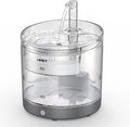 NPET Wireless Cat Fountain, 50oz/1.5L Automatic Pet Water Dispener for Cat Indoor with Dry-Proof Pump, 4000mAh Battery and Motion Sensor by NPET