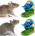 2Pcs Rat Enrichment Foraging Toy, Intelligent Treat Dispensing Puzzle | Interactive Puzzle Design Inspires Natural Foraging Instincts, Slows Feeding Speed to Relieve Boredom and Anxiety for Rats by Jevnd