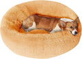 JOLLYVOGUE Dog Bed, Calming Anti-Anxiety Large Dog Bed, Fluffy Donut Cushion for Medium and Large Pets (27"/30"/36") by JOLLYVOGUE