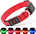 Illumifun LED Dog Collar - Adjustable Light Up Dog Collar - Safety Pet Collar Light Make Your Dogs Safe& Seen at Night (Red, Small) by Illumifun