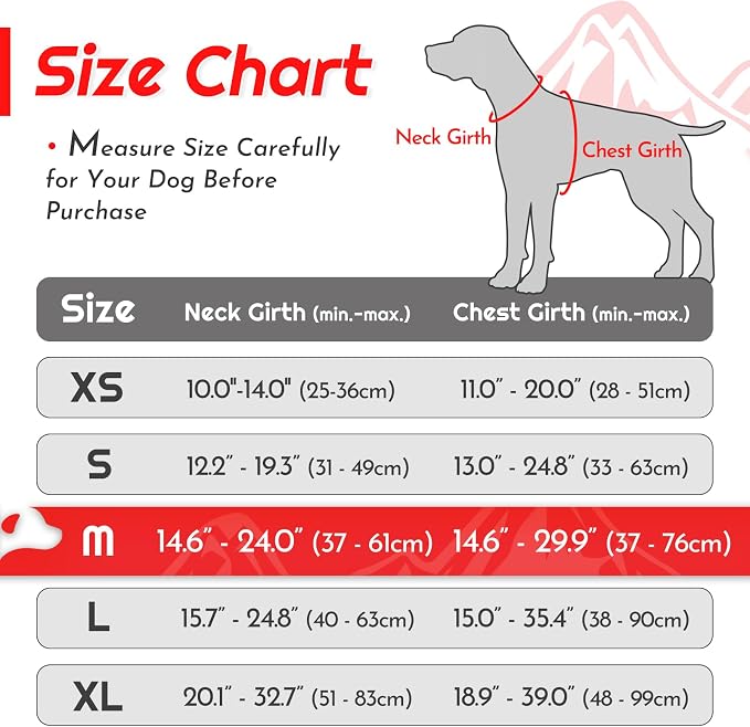 Eagloo Dog Harness for Medium Sized Dogs, No Pull Vest with 2 Leash Clips | No Choke with Handle, Adjustable Comfort Fit, Reflective Strips, Easy Walking Control, Red, Medium - Image 10