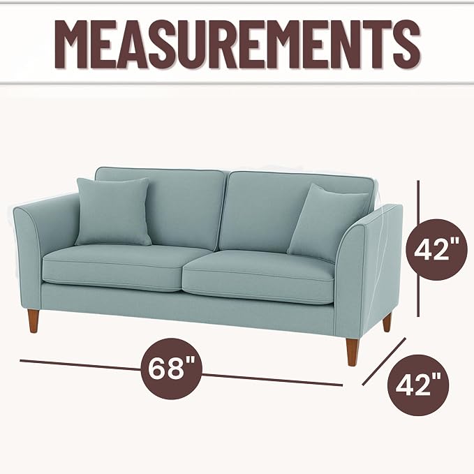 Evelots Clear Vinyl Loveseat Cover, Spill-Resistant 2-Seat Sofa Protector | Heavy-duty vinyl helps protect loveseats from pet claws, stains, dust and spills; ideal for everyday use, moving and storage. - Image 2