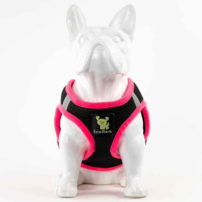 EcoBark Step in Dog Harness, Reflective Soft Padded Mesh Vest, XXS & Small | Eco Friendly Comfort Secure Halter, No Pull Adjustable Pet Vest, Escape Proof, Ultra Dog Harnesses for XS & Medium Dogs - Image 9