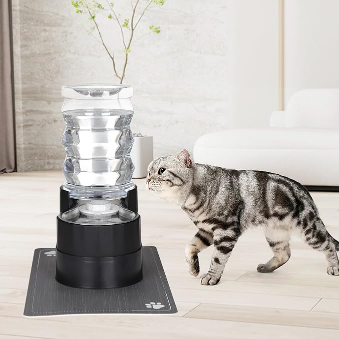RIZZARI 7L Elevated Dog Water Dispenser :Comfortable Feeding Height | For Senior Dogs/Gravity Auto Refill/Spill-Resistant Base/Stable Anti-Tip Design/Indoor Homes & Multi-Pet Families - Image 6