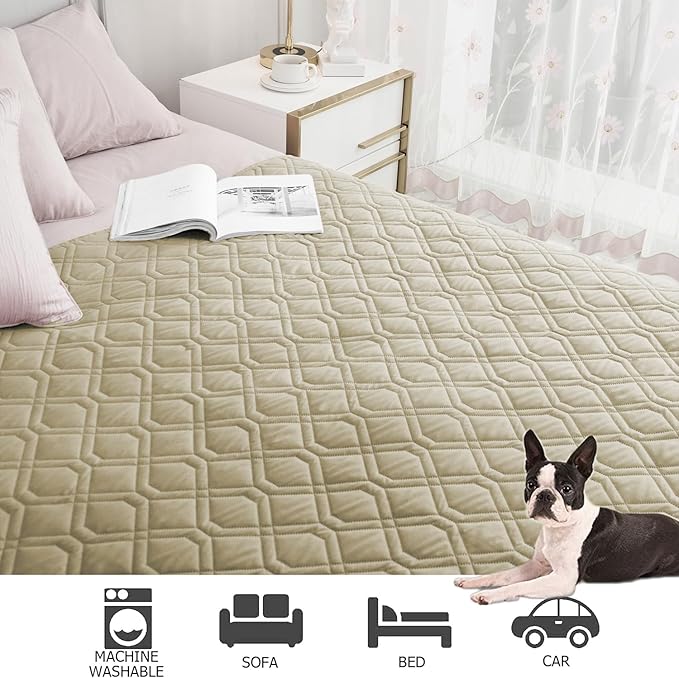 Ameritex Waterproof Dog Bed Cover Pet Blanket for Furniture Bed Couch Sofa Reversible - Image 6