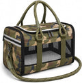 Soft-Sided Dog & Cat Carrier | for Car Rides, Vet Visits, Errands & Daily Outings | Fits Small Dogs & Cats Up to 15 lbs | 18" L x 11.5" H | Yorkies, Chihuahuas & More by FLUFFY+COMMUTE