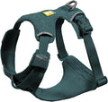 Ruffwear, Front Range Flex Dog Harness, Engineered Knit Construction for Ultimate Fit and Mobility, Lightweight Flexible Everyday Harness with Dual Leash Clips, Deep Teal, XX-Small by RuffwearInc