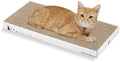 Cardboard Scratcher Pad Scratching post:Smartbean Cat Scratch Pad,Cat Scratching Post with Durable&High Density Cardboard, Indoor Toy for Cat, Double-sided Design For double life (16.5x7.9x1.2 inches) by SMARTBEAN