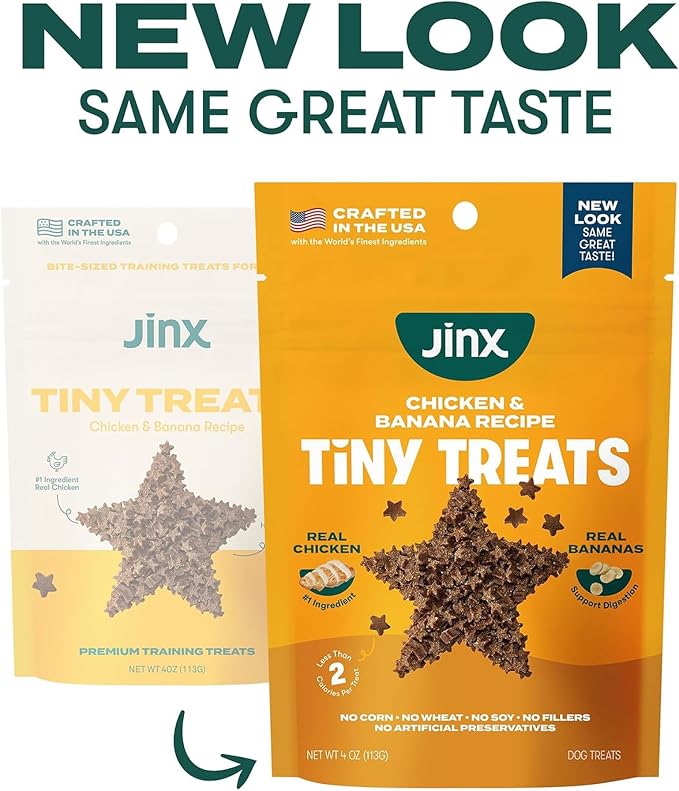 Jinx Dog Training Treats, Bite-Sized Training Treats for Dogs, Chicken, 4oz | 1 Pack Healthy Dog Treats Training with Cage Free Chicken, Vitamins for Immunity & No Fillers for Puppies, Adults & Seniors - Image 2