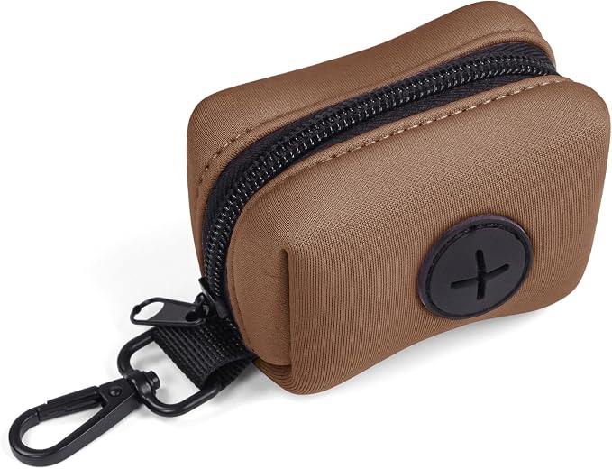 Wolfone Dog Waste Bag Holder Leash Poop Bag Dispenser with Secure Clip | Secure Clip Design Durable & Odor-Free Universal Bag Fit Lightweight & Portable Stylish Color Options by Wolfonepetsupplies