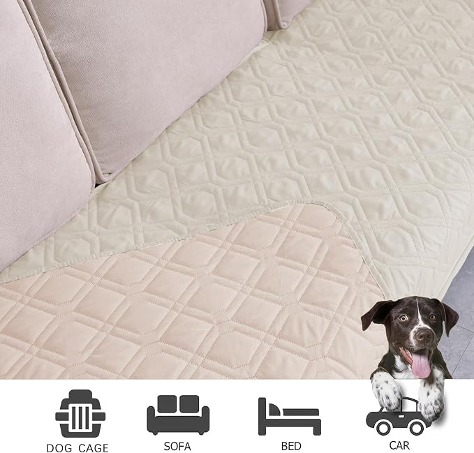 Ameritex Waterproof Dog Bed Cover Pet Blanket for Furniture Bed Couch Sofa Reversible - Image 4