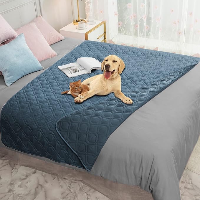 Ameritex Waterproof Blanket Reversible Dog Bed Cover Pet Blanket for Furniture Bed Couch Sofa - Image 6