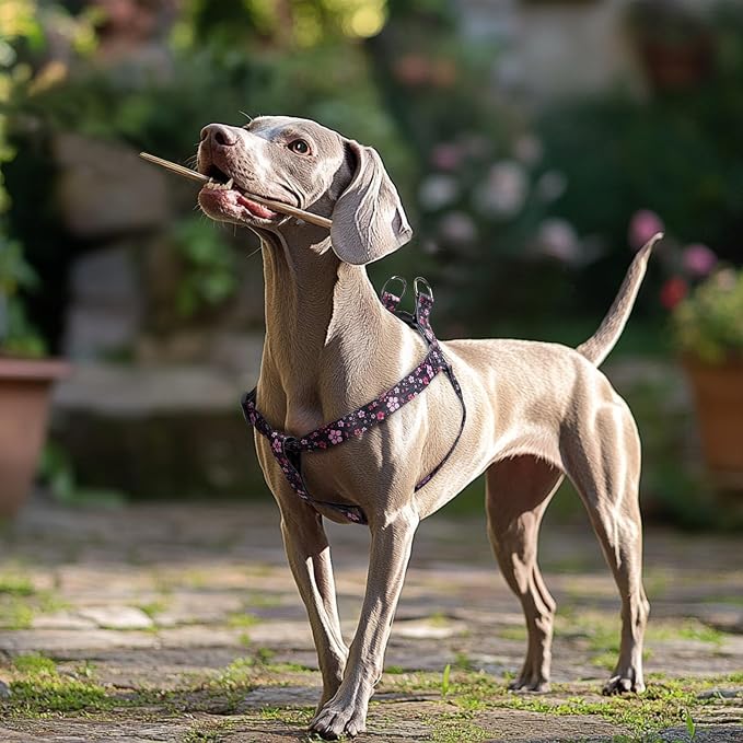Dog Harness Leash Set Adjustable Heavy Duty No Pull Halter Harnesses for Small Medium Large Breed Dogs Back Clip Anti-Twist Perfect for Walking - Image 7