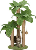 LEMONDA 31.5Inch Cat Scratching Post,Cat Scratcher Tree with 3 Scratching Poles & 2 Interactive Dangling Balls,Cats Scratching Posts for Indoor Kitten & Adult Cats | Cat Scratcher Tree, Cat Scratching Posts,3 Scratching Poles,2 Interactive Dangling Bal... by LEMONDA