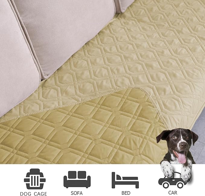 Ameritex Waterproof Dog Bed Cover Pet Blanket for Furniture Bed Couch Sofa Reversible - Image 4