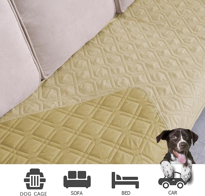 Ameritex Waterproof Dog Bed Cover Pet Blanket for Furniture Bed Couch Sofa Reversible - Image 3