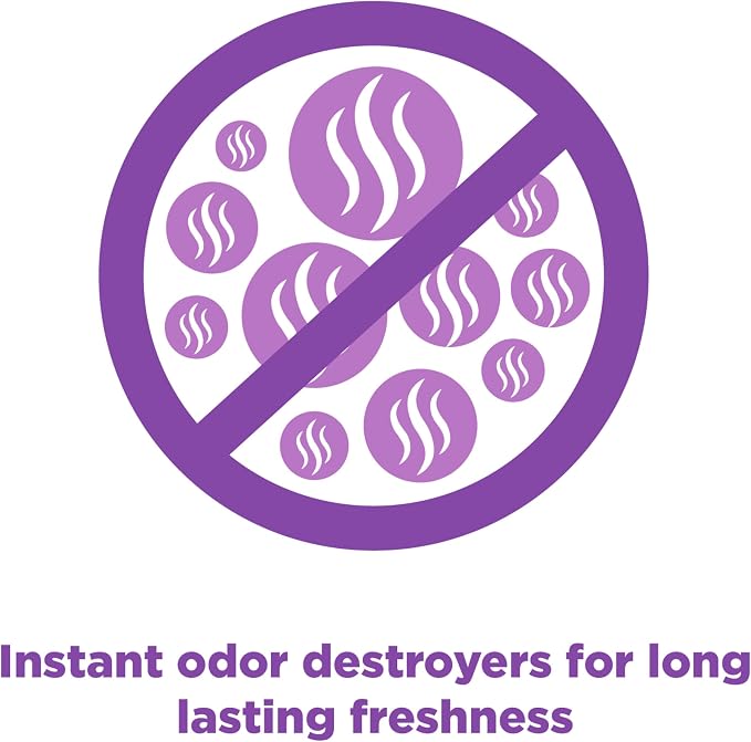 Arm & Hammer Forever Fresh Clumping Cat Litter Lavender, MultiCat Cat Litter Odor Control 18lb With 20% More Lavender Freshness, With Essential Oils - Image 4