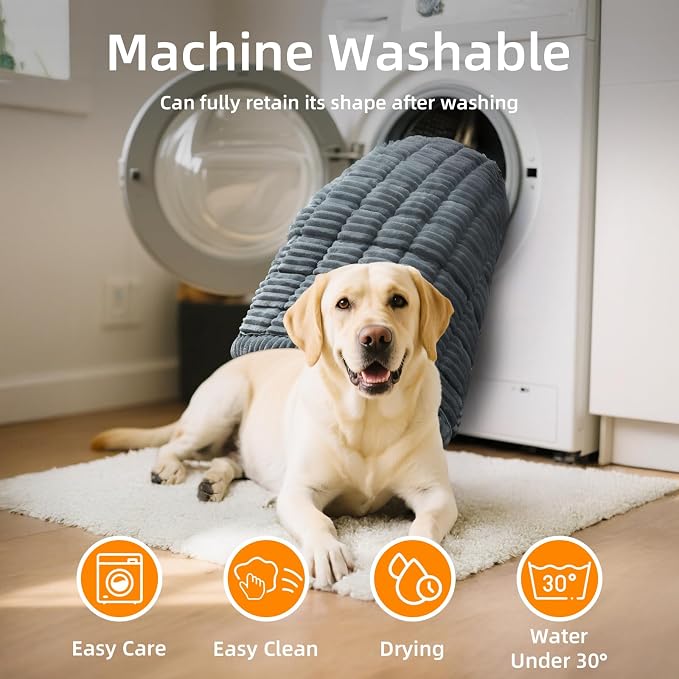 Dog Car Seat Cover for Back Seat, 54"x24.8" Non-Slip Pet Bed Mat, Washable Flannel Travel Mat for SUV & Trucks, Scratch & Spill Proof - Image 7