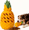 Indestructible Pineapple Dog Toy - Gaint Aggressive Chewers Training | Heavy Chew, Treat Dispenser, Power Chewer, Durable Puzzle, Tough Interactive, Easy Clean by MCworks