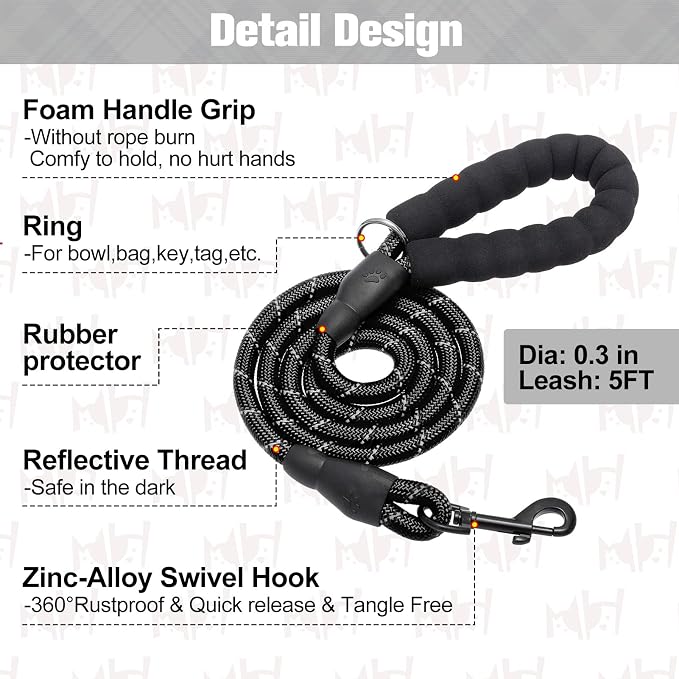 BEAUTYZOO Small Dog Harness and Leash Set, No Pull Puppy Pet Vest- Gray, S | Step-in Easy On/Off, All Season Breathable Mesh,Escape-Proof Hook & Loop,Lightweight Reflective,No Choke,Easy Walking Control - Image 4