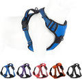 No Pull Dog Harness for Medium Large Dogs Adjustable Reflective Pet Vest Harness for Small Dogs Front Clip Harness Easy Control Handle Best for Outdoor Training and Walking Blue S by Bokelai