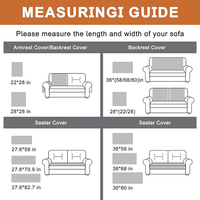 Couch Cover for Dogs Washable,Non-Slip Fuzzy Sofa Covers for Pets | Thick Soft Furniture Protector Fits Loveseat & Sectional,Against Fur&Dirt(Ivory, 1pc/27.6"x70.9"/Seat Cover) - Image 6