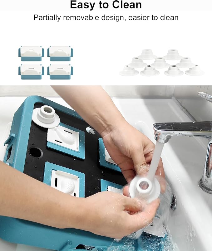 LACCEN Dog Puzzle Toys, Level 3 in 1 Interactive Dog Toys for Boredom, Funny Feeding Toy for IQ Training Brain Stimulating, Treat Dispenser Dog Toy for Large Medium Small Dogs - Image 6